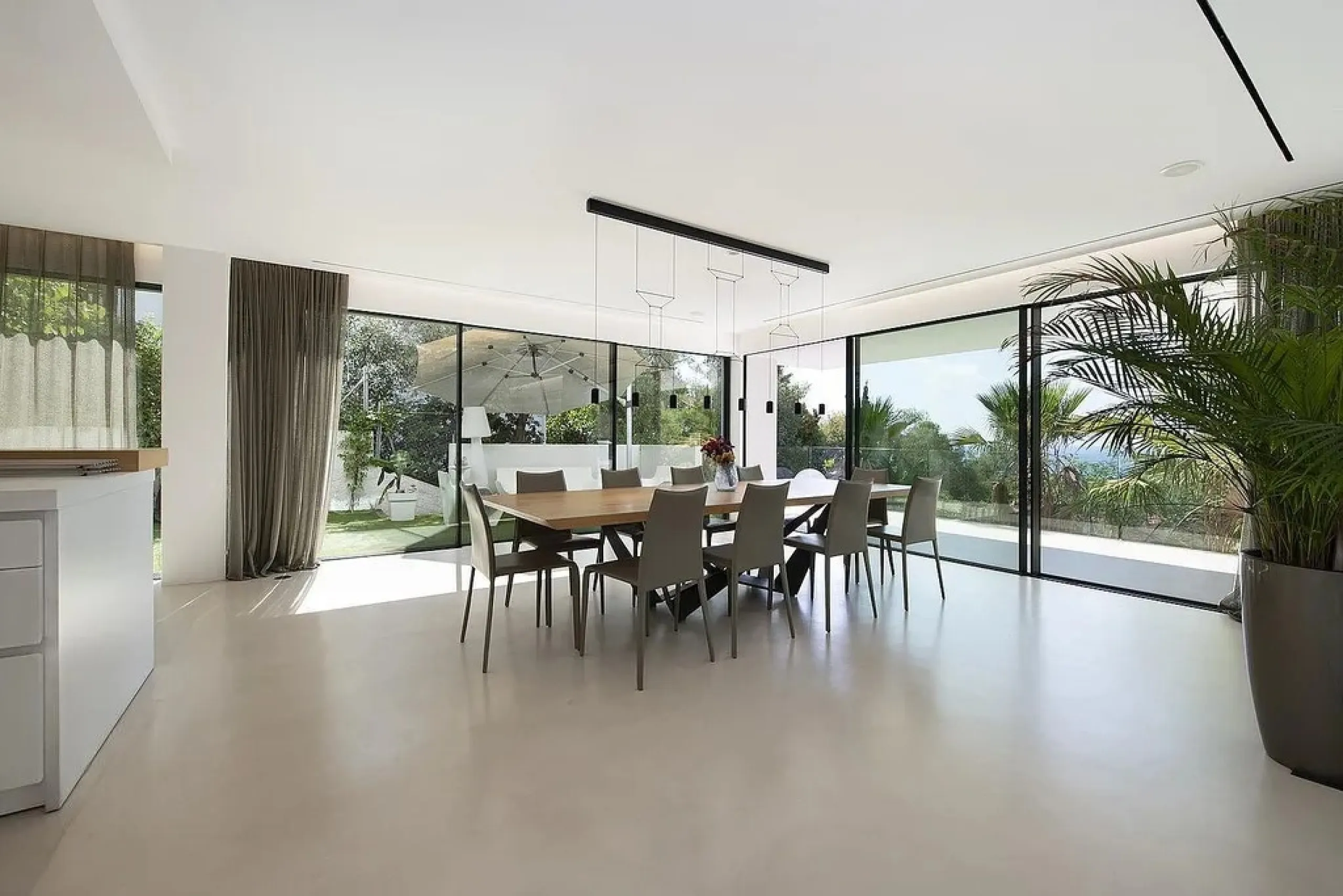 Villa de diseño con vistas panorámicas al mar en Bellamar, Castelldefels, Barcelona
