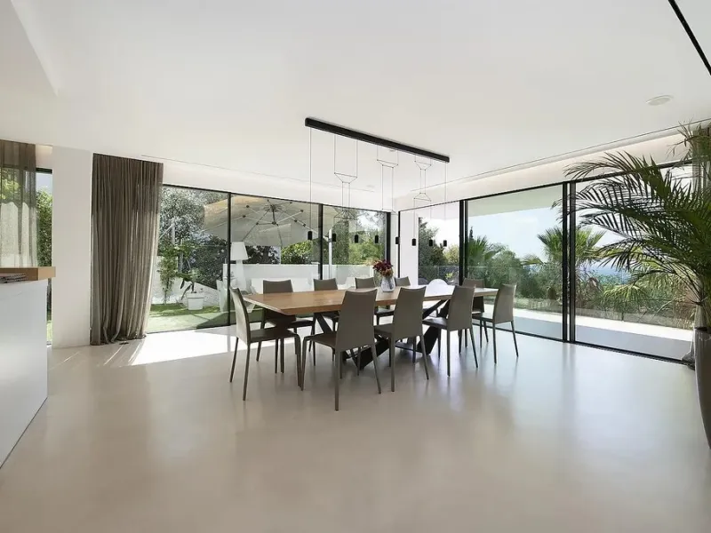 Villa de diseño con vistas panorámicas al mar en Bellamar, Castelldefels, Barcelona