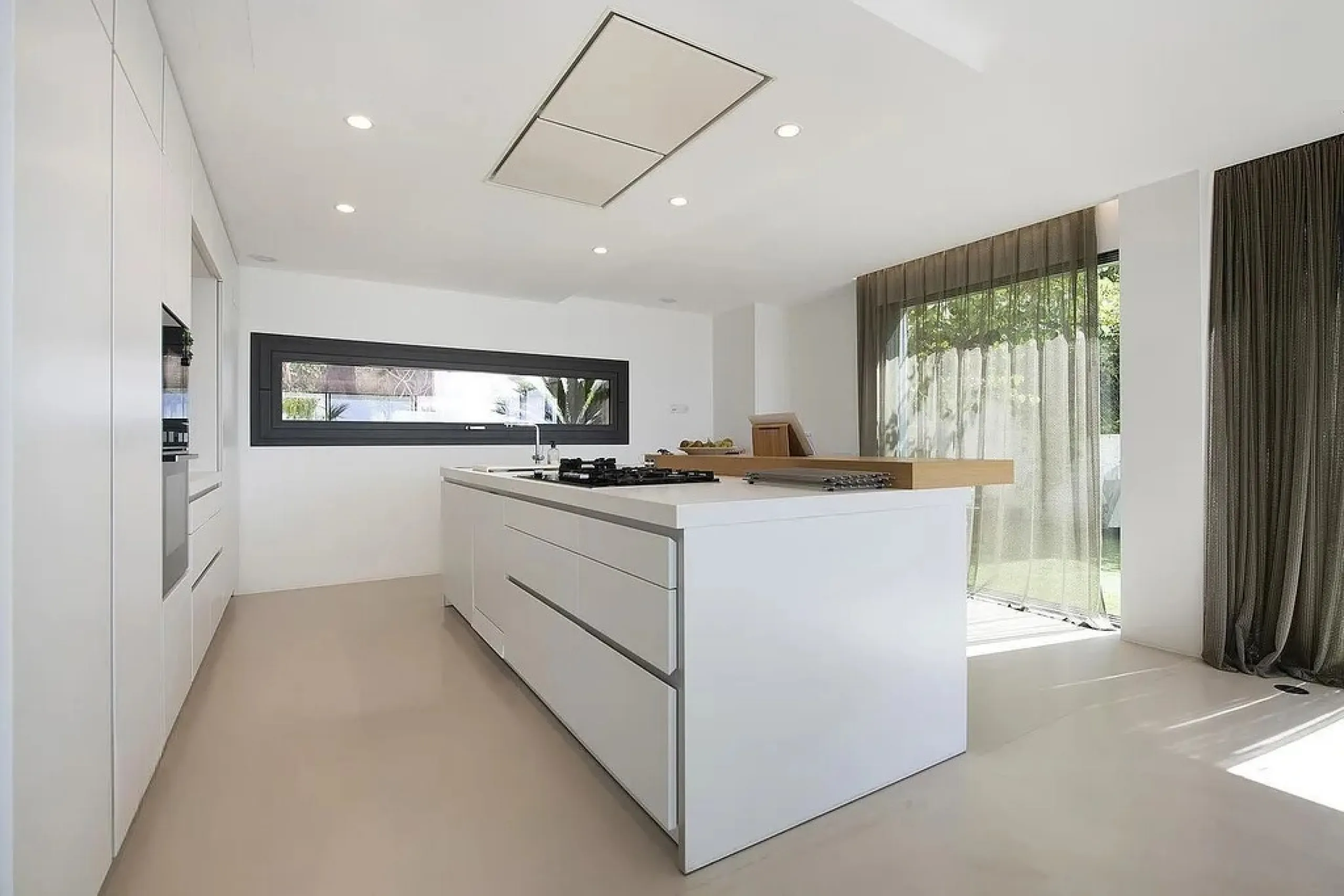 Villa de diseño con vistas panorámicas al mar en Bellamar, Castelldefels, Barcelona