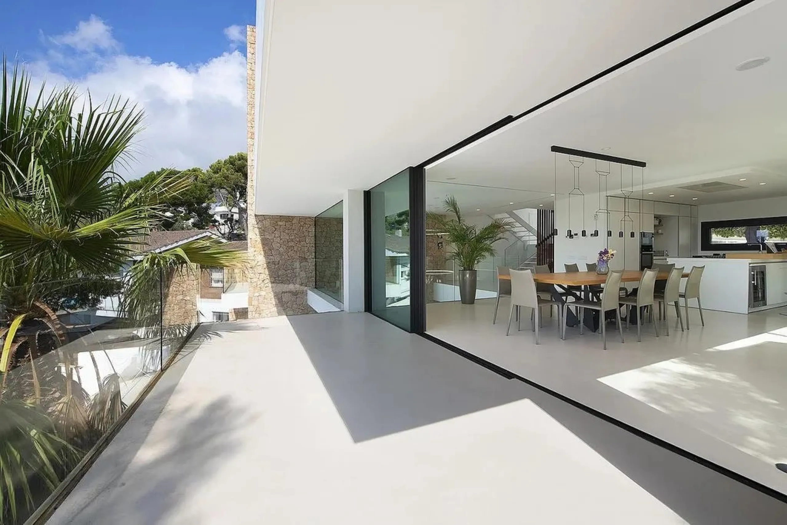 Villa de diseño con vistas panorámicas al mar en Bellamar, Castelldefels, Barcelona
