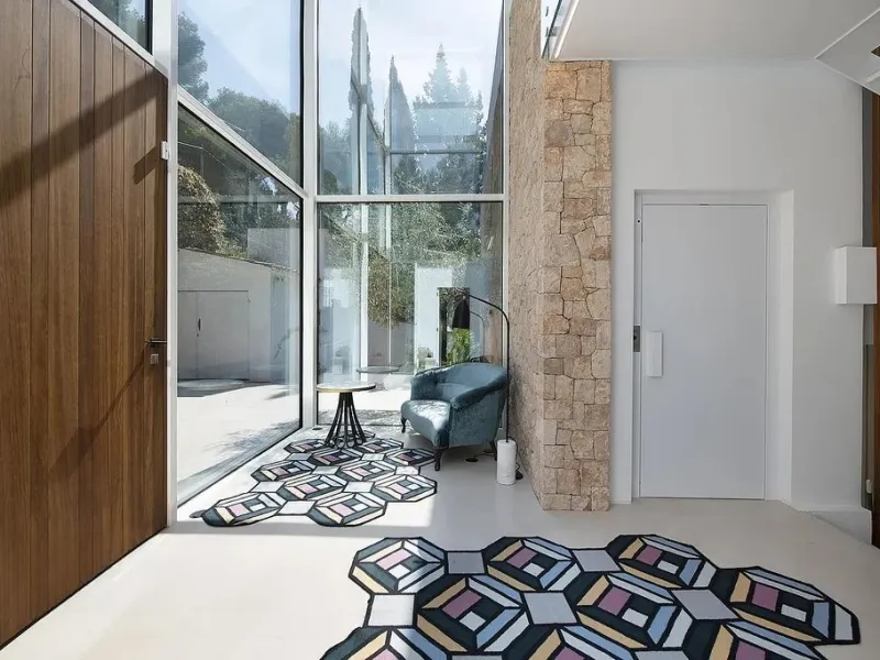 Villa de diseño con vistas panorámicas al mar en Bellamar, Castelldefels, Barcelona