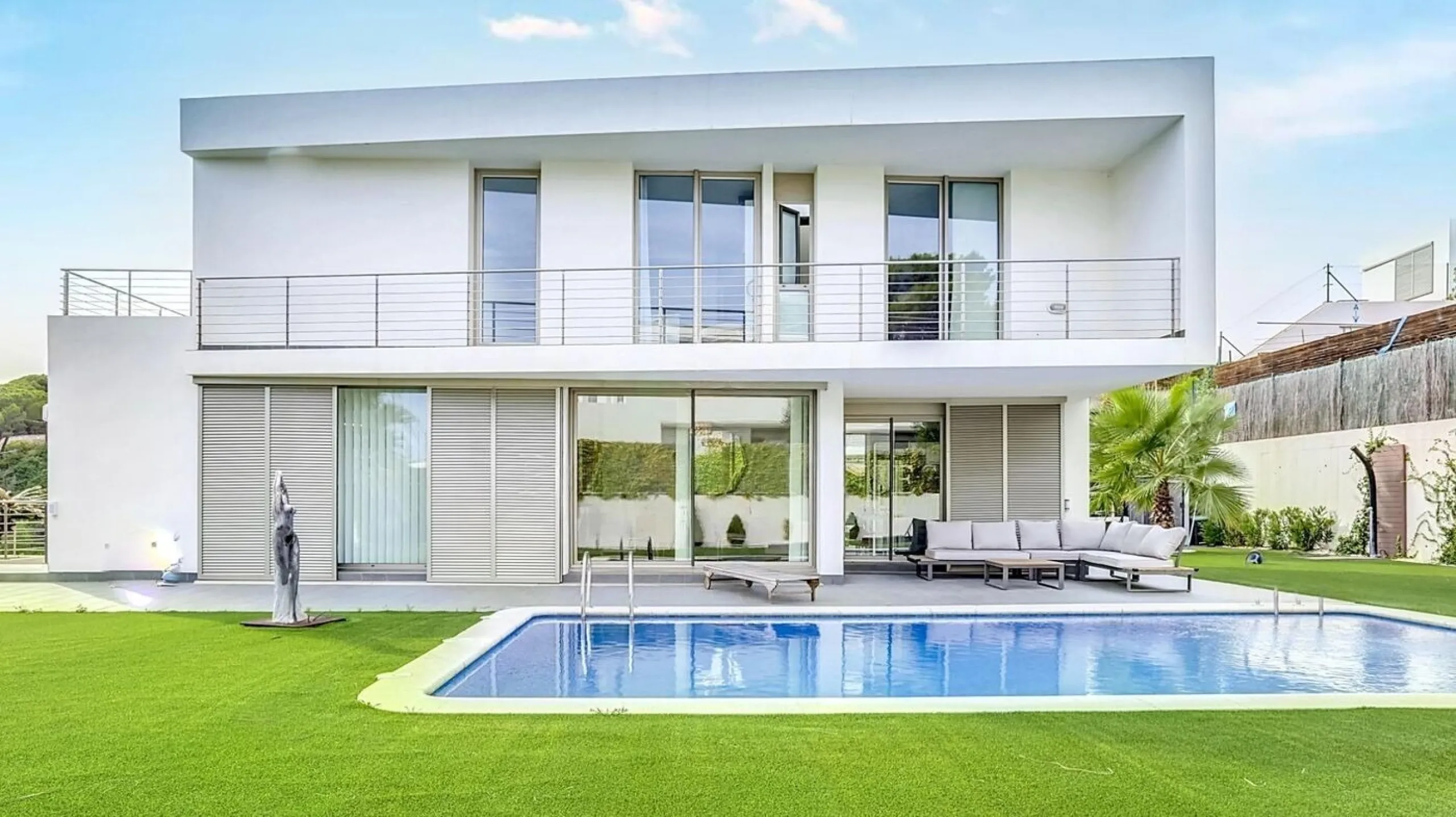Elegante villa con vistas panorámicas al mar en Arenys de Mar, Barcelona