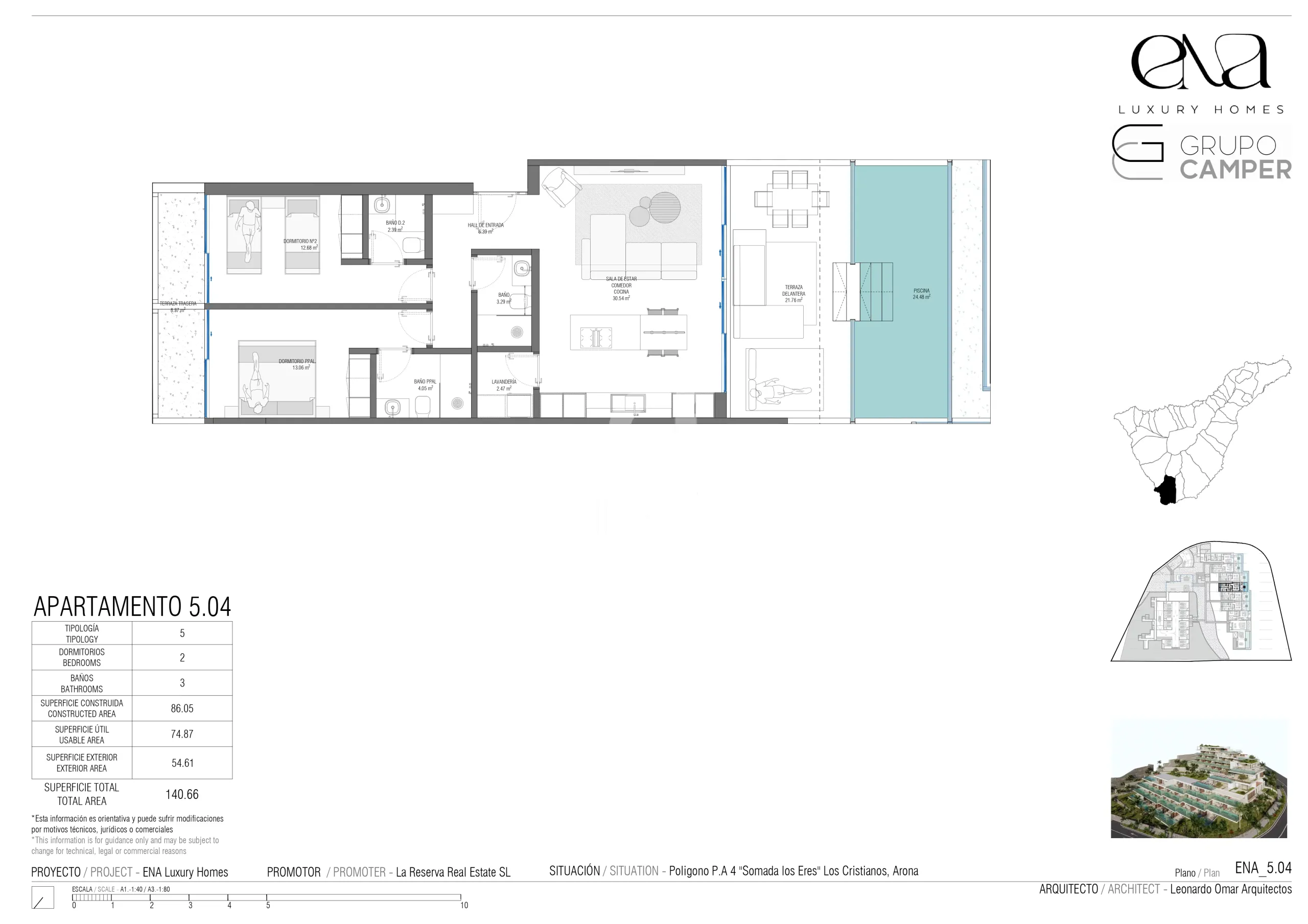 Apartment in Arona - Santa Cruz de Tenerife