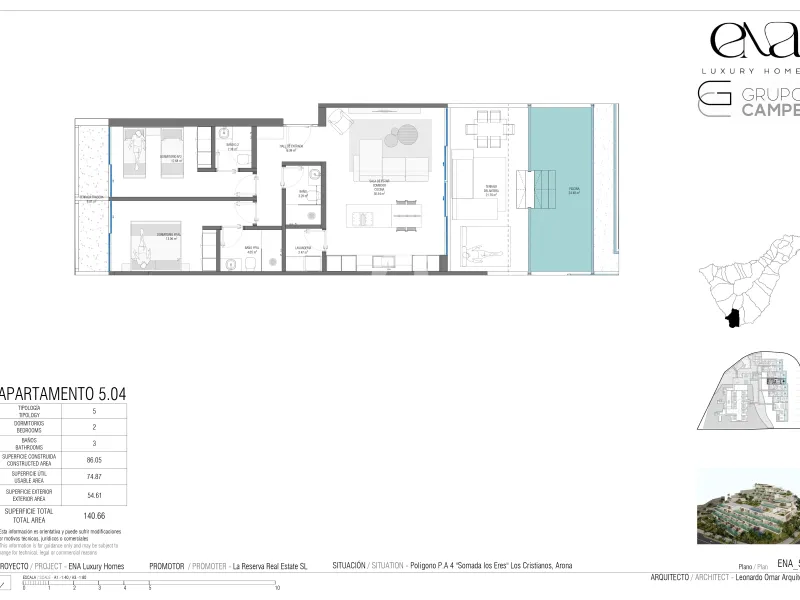 Apartment in Arona - Santa Cruz de Tenerife