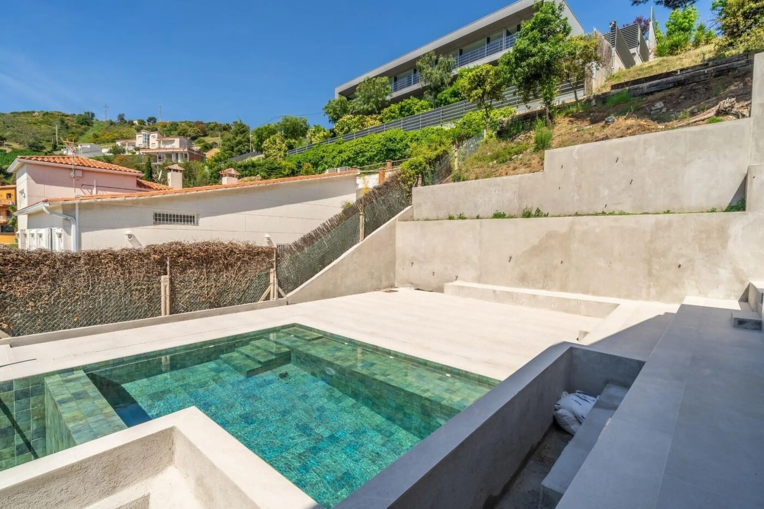 Villa exclusiva con vistas panorámicas al mar en Alella