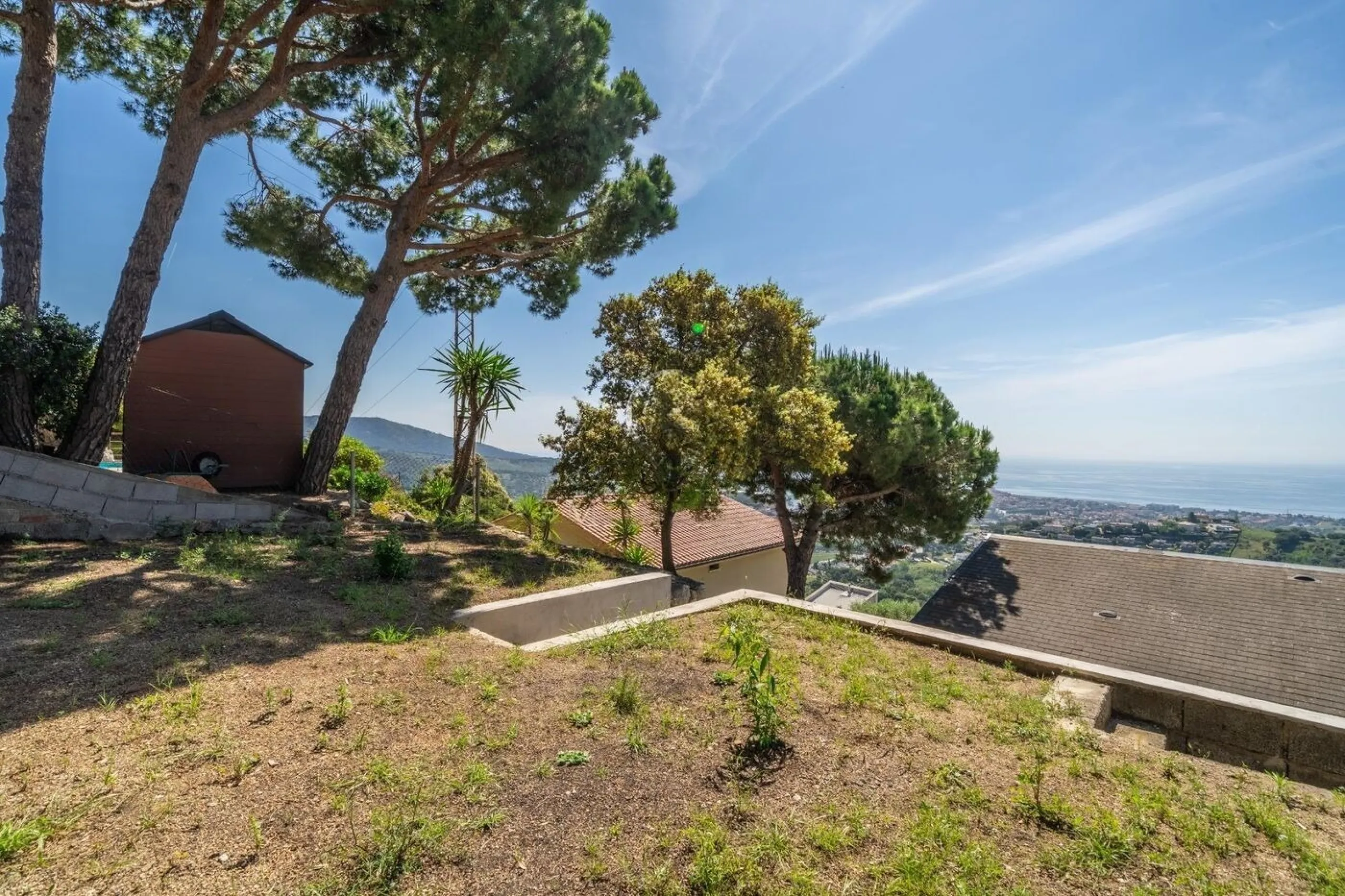 Villa exclusiva con vistas panorámicas al mar en Alella