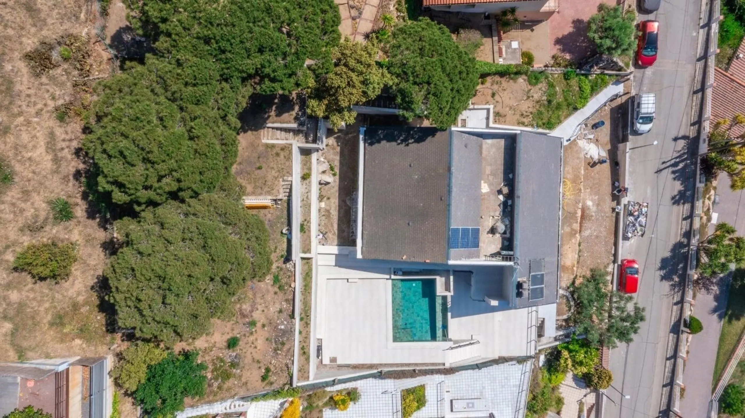Villa exclusiva con vistas panorámicas al mar en Alella