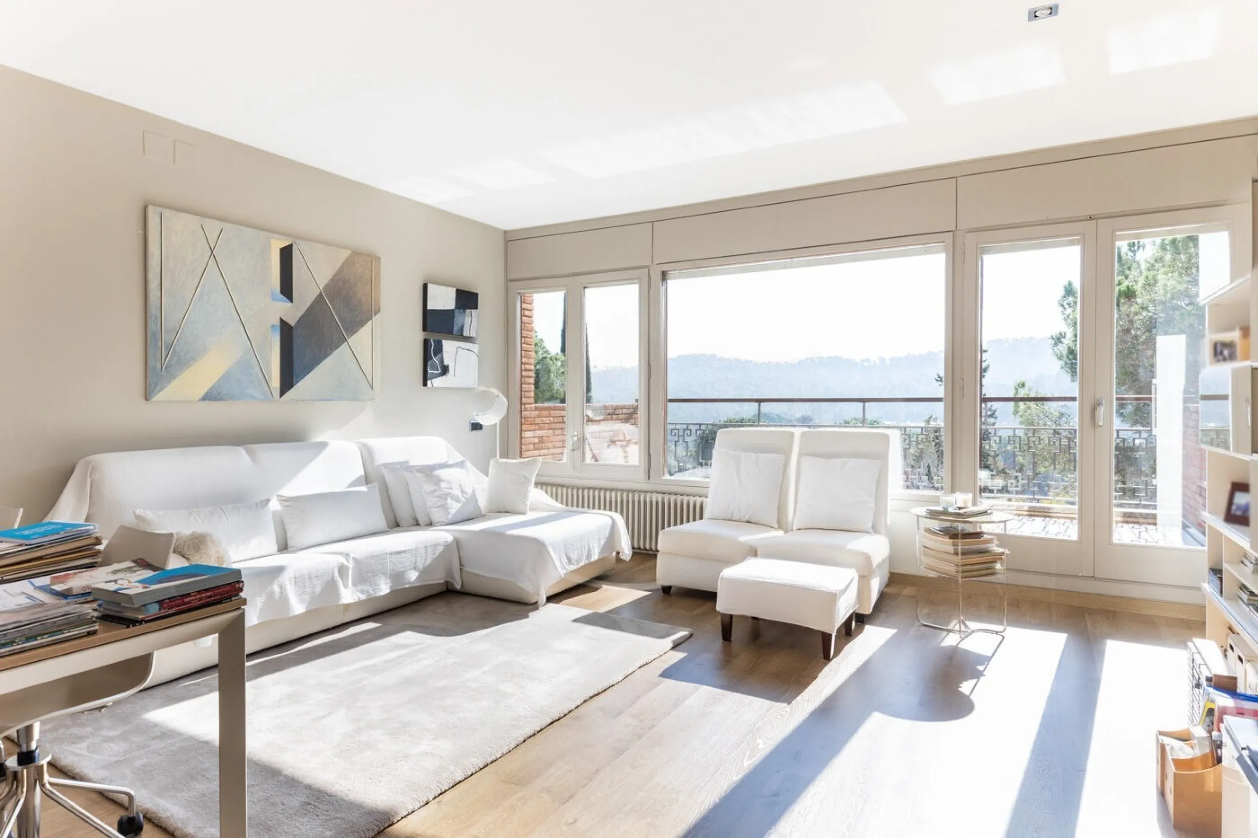 Elegant Residence with Panoramic Views and Total Privacy in Valldoreix, Sant Cugat del Valles, Barcelona