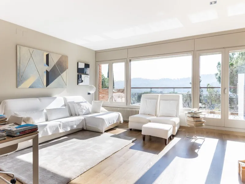 Elegant Residence with Panoramic Views and Total Privacy in Valldoreix, Sant Cugat del Valles, Barcelona