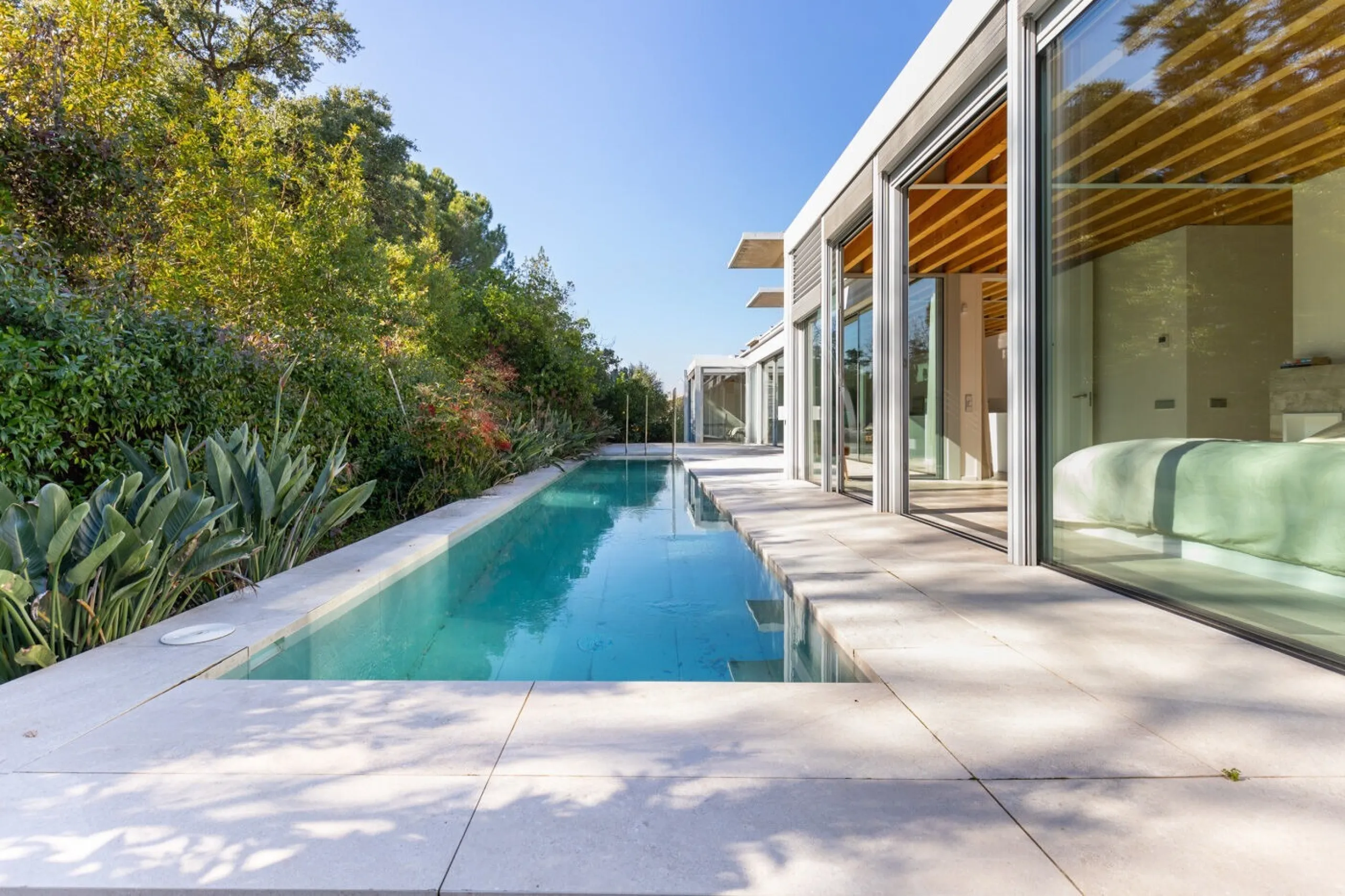 Modern House with Pool and Garden in Sant Cugat del Valles, Barcelona
