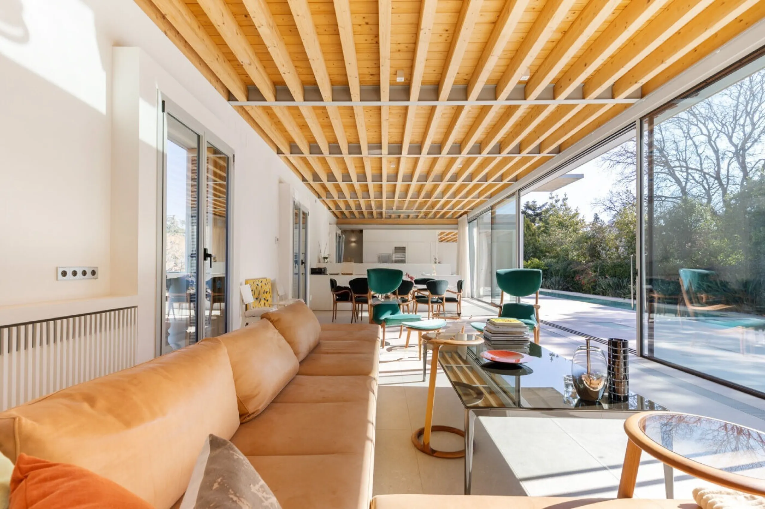 Modern House with Pool and Garden in Sant Cugat del Valles, Barcelona