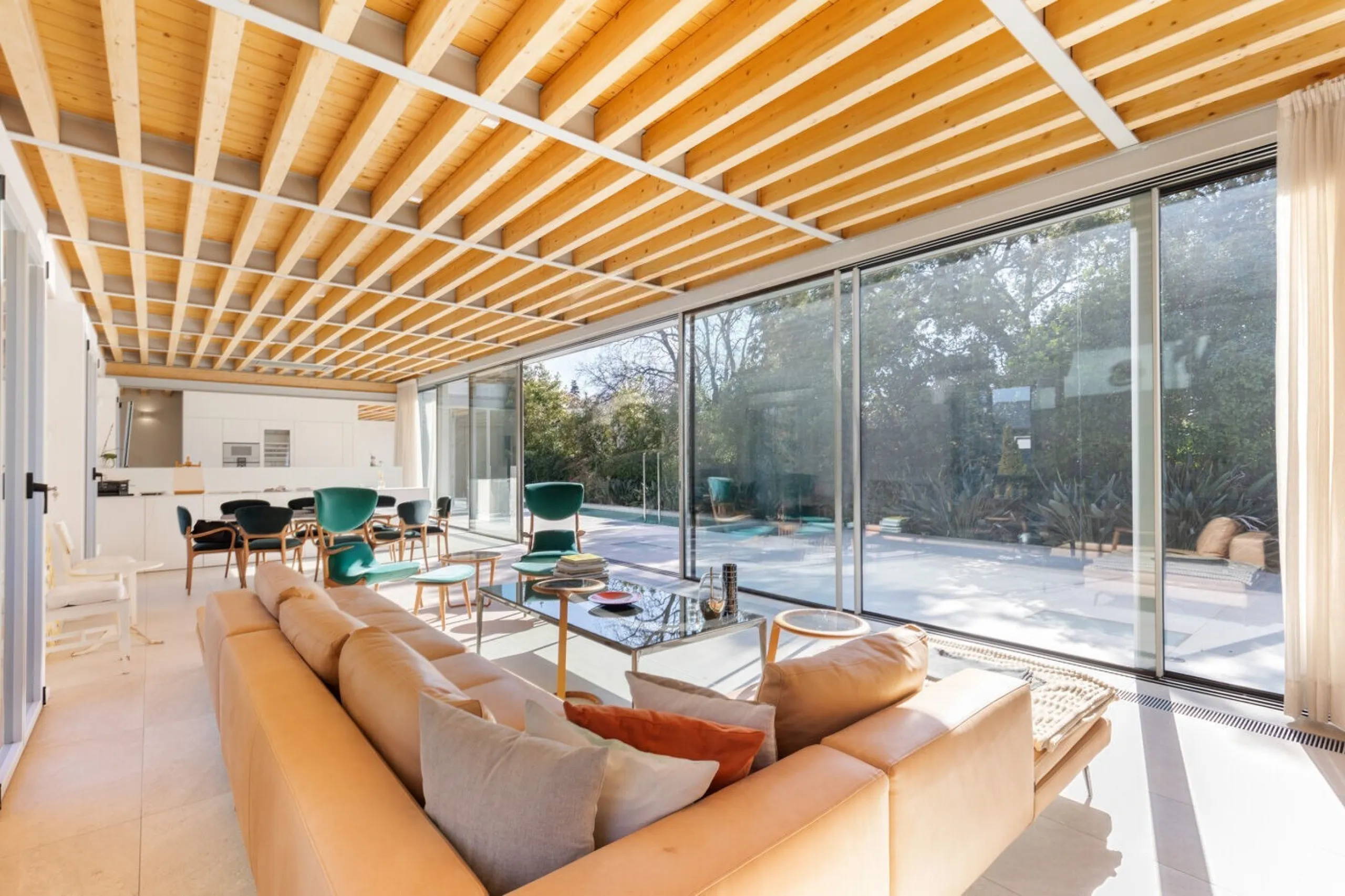 Modern House with Pool and Garden in Sant Cugat del Valles, Barcelona