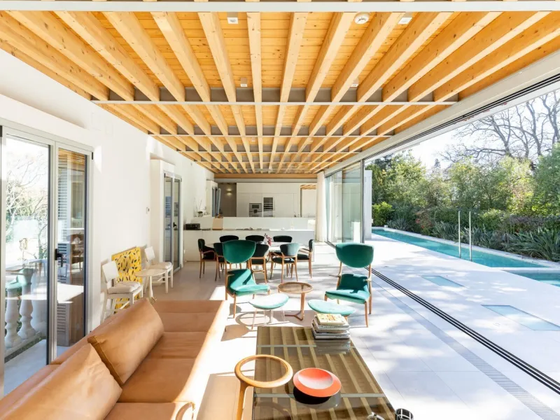 Modern House with Pool and Garden in Sant Cugat del Valles, Barcelona
