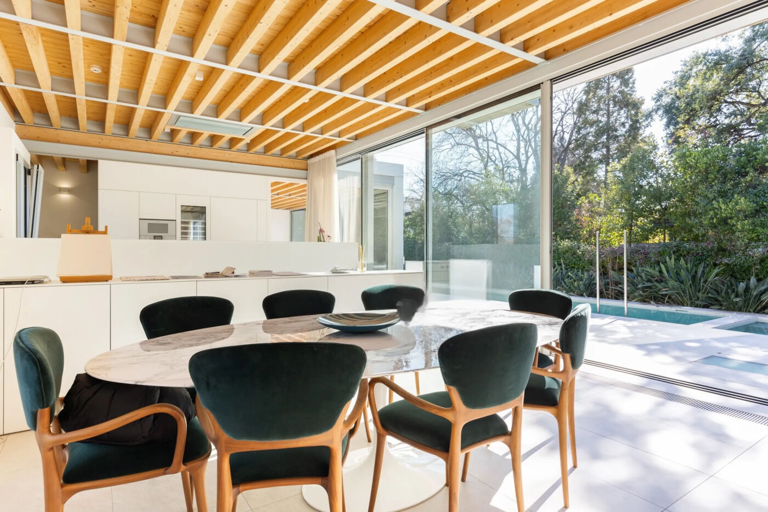 Modern House with Pool and Garden in Sant Cugat del Valles, Barcelona