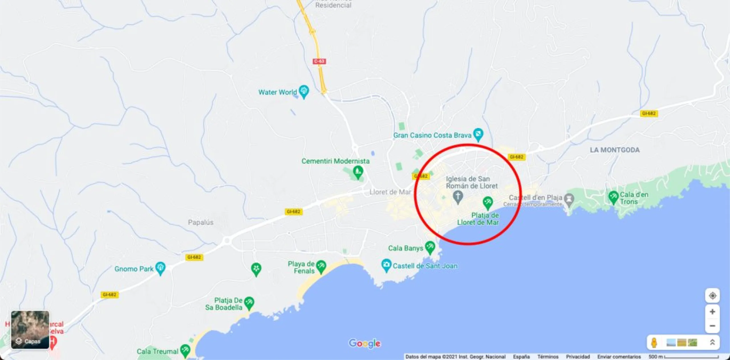 Hotel de 3 estrellas en venta cerca de la playa en Lloret de Mar, Costa Brava