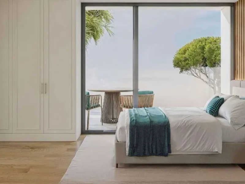 Villa moderna de obra nueva con vistas al mar, cerca de la playa, en Sant Andreu de Llavaneres, Barcelona