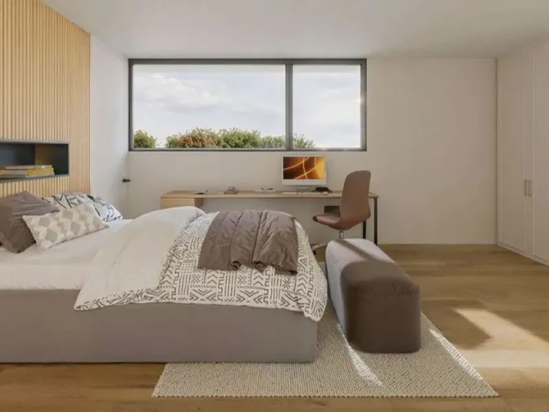 Villa moderna de obra nueva con vistas al mar, cerca de la playa, en Sant Andreu de Llavaneres, Barcelona
