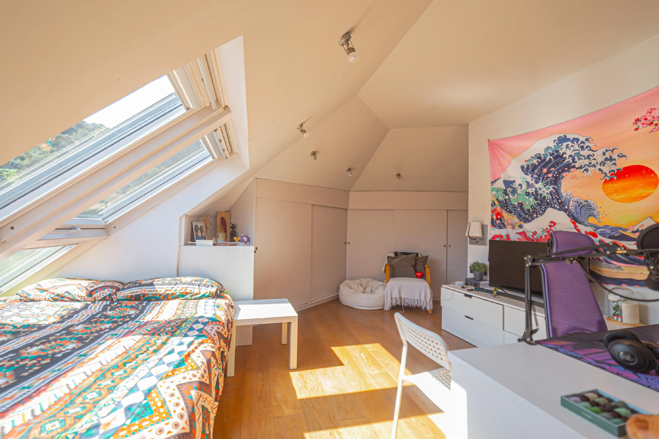 Impresionante dúplex, completamente reformado, en el barrio de Guinardó, Barcelona