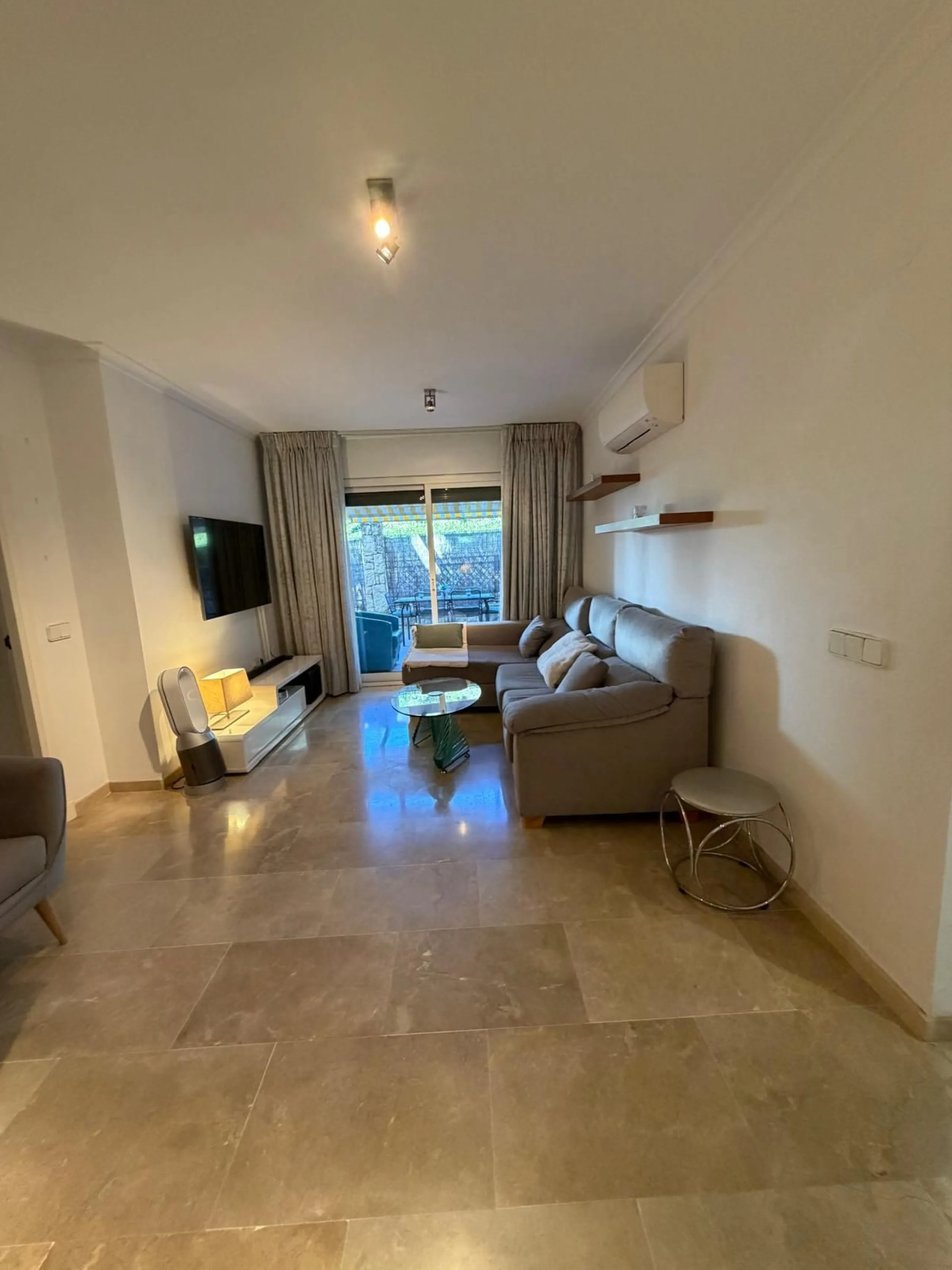 Exclusive ground-floor apartment on Marbella's Golden Mile