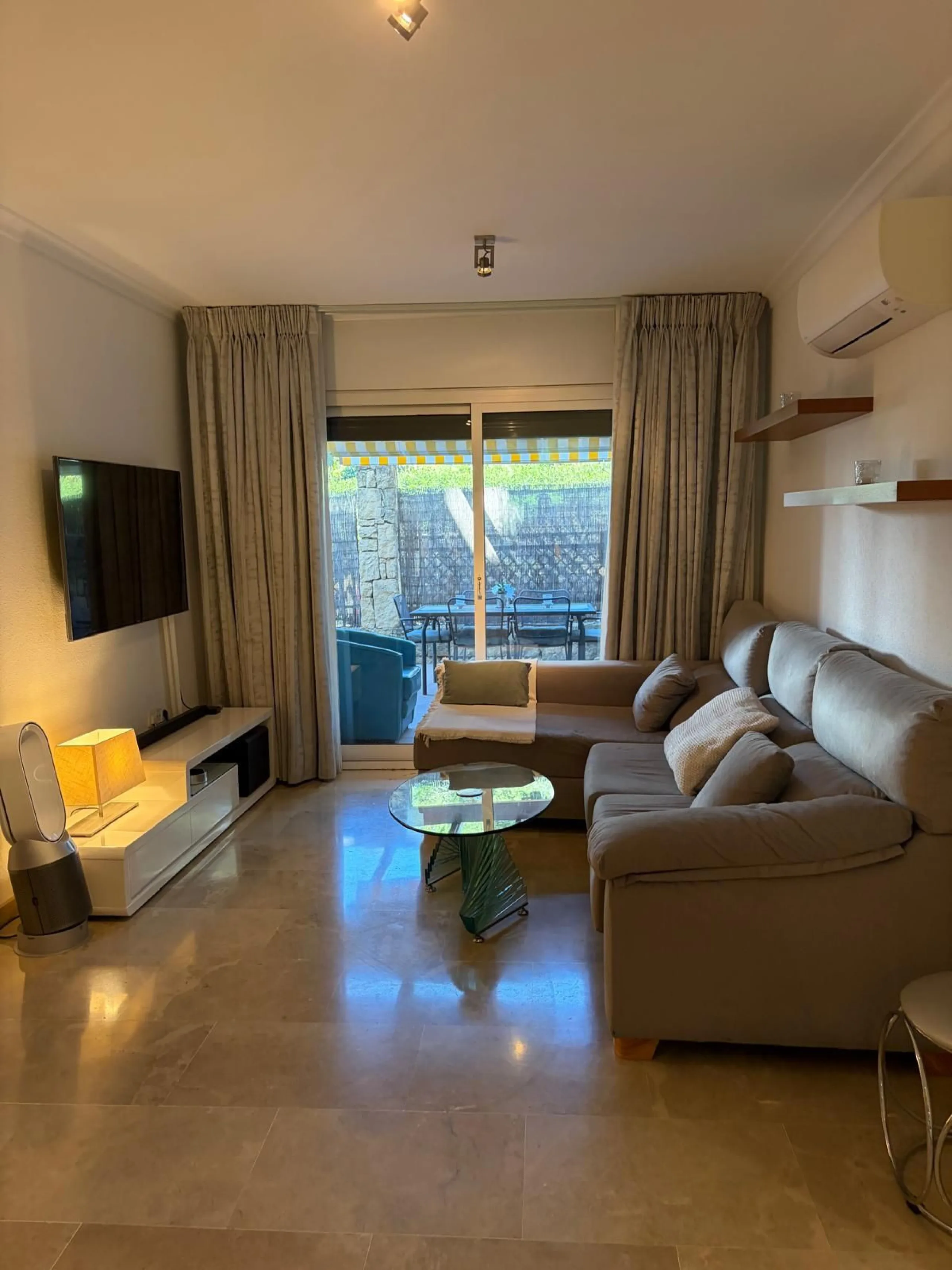 Exclusive ground-floor apartment on Marbella's Golden Mile