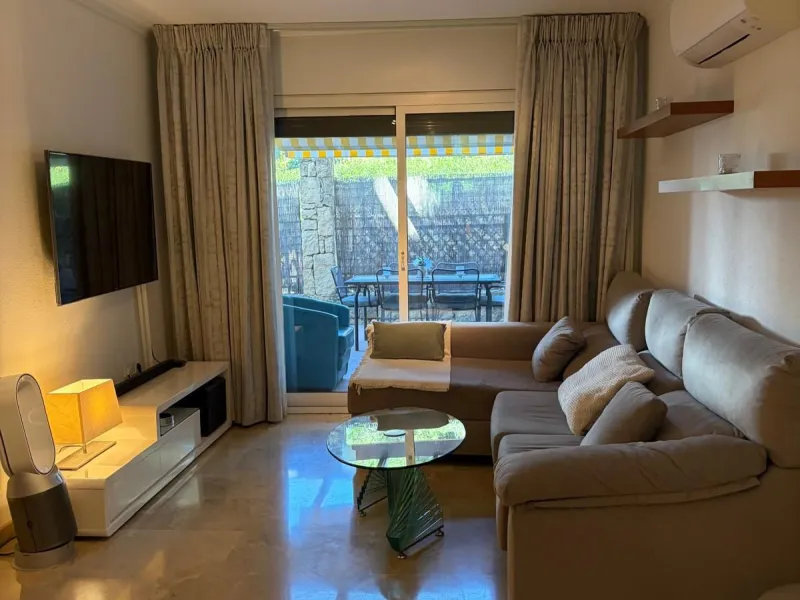 Exclusive ground-floor apartment on Marbella's Golden Mile