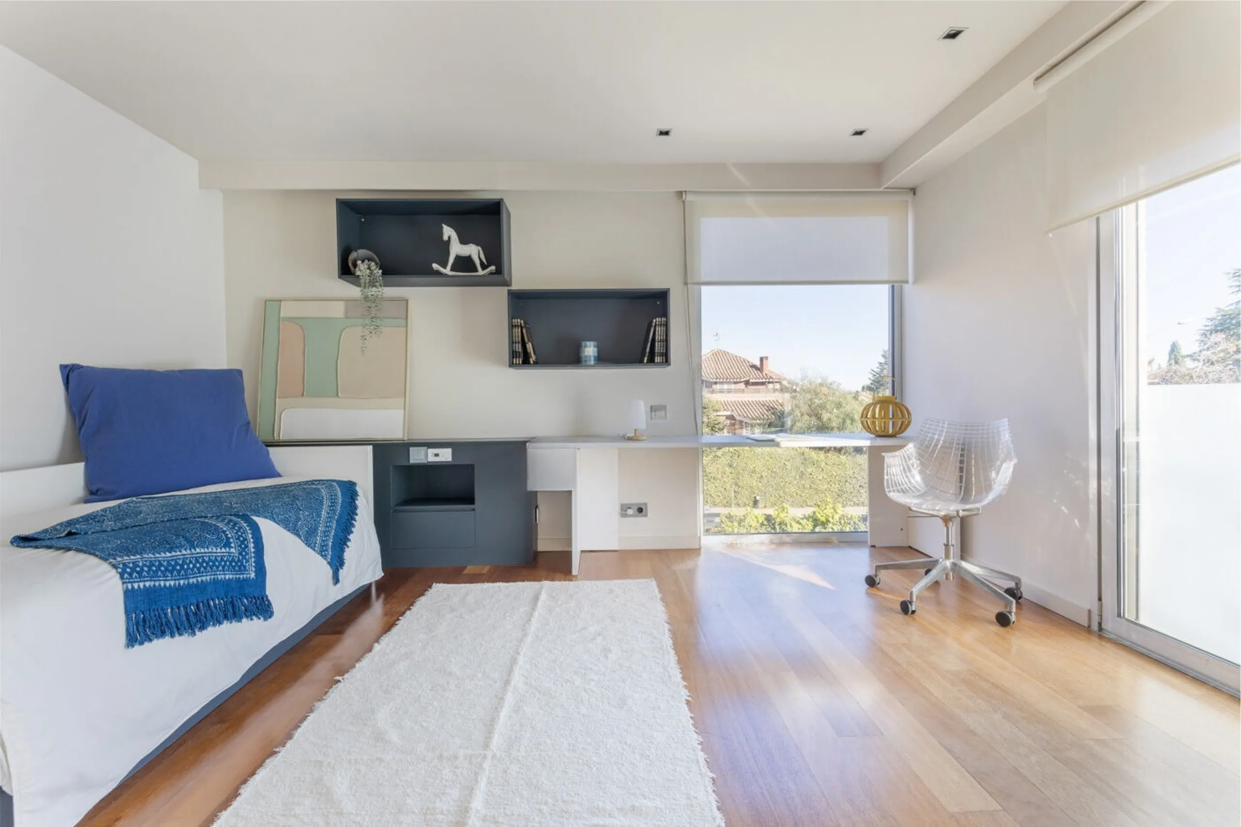 Casa exclusiva con jardín, piscina y ascensor en Sant Cugat del Valles, Barcelona