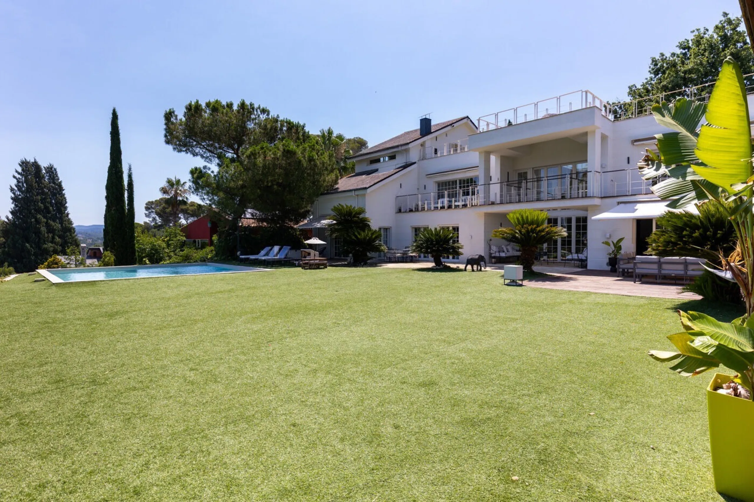 Villa impresionante con vistas panorámicas en Sant Cugat del Valles, Barcelona