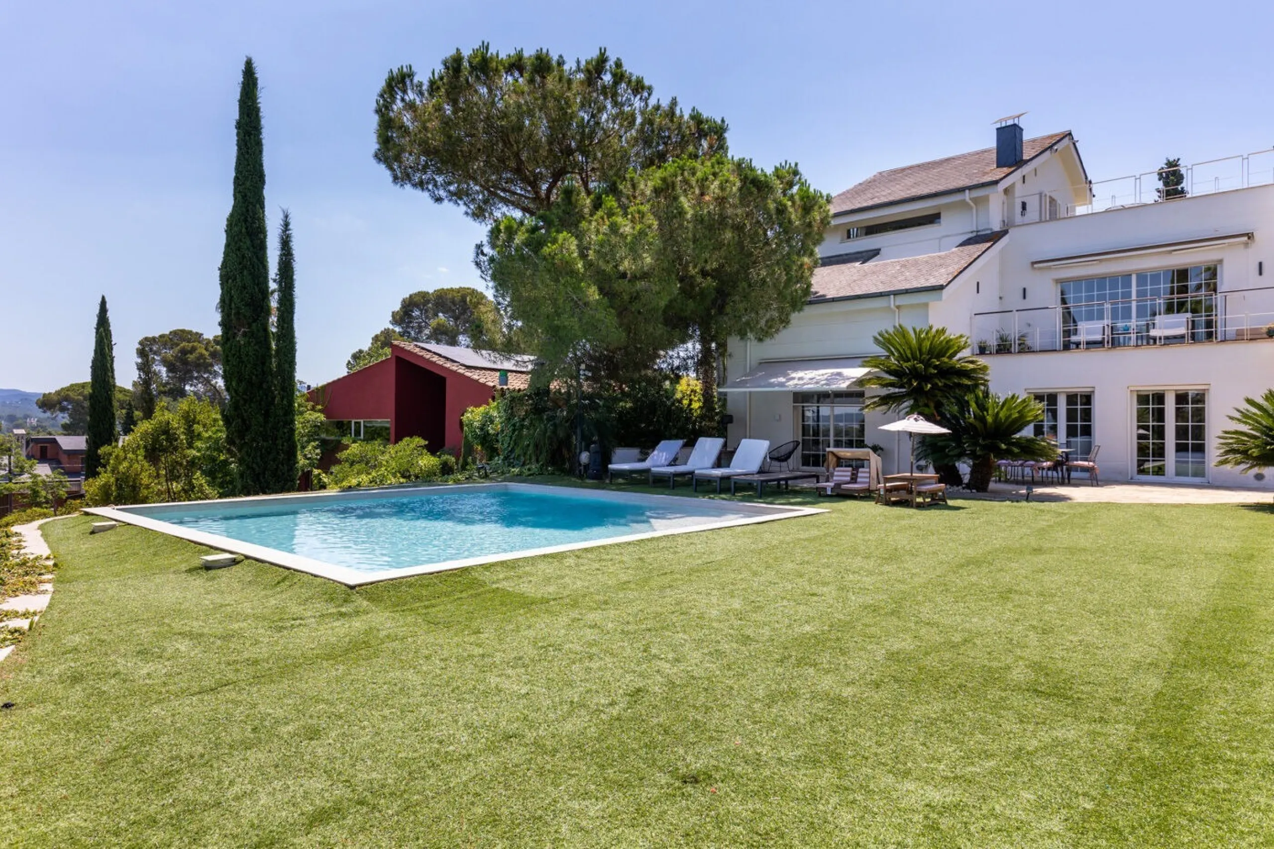 Villa impresionante con vistas panorámicas en Sant Cugat del Valles, Barcelona