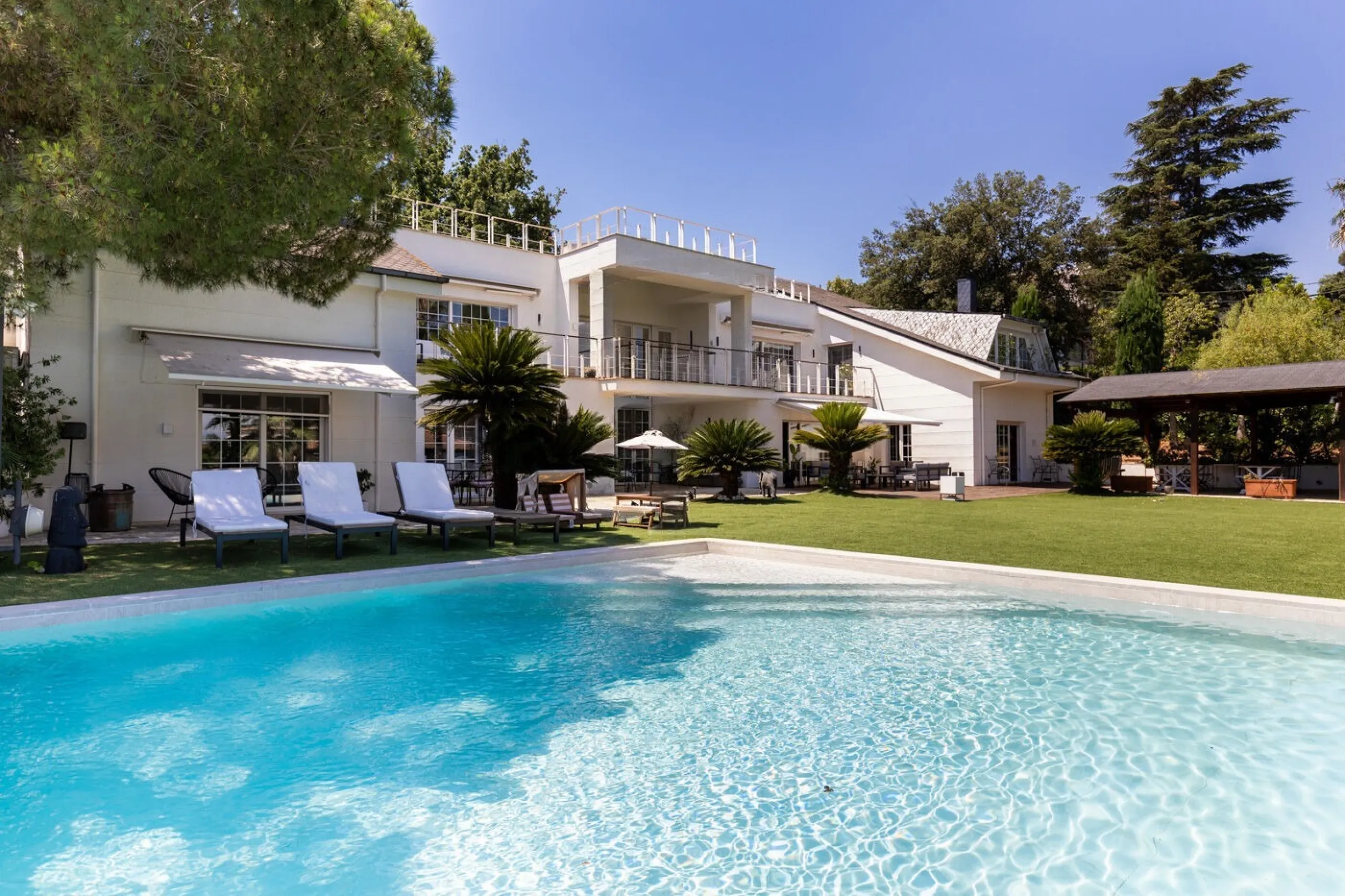 Villa impresionante con vistas panorámicas en Sant Cugat del Valles, Barcelona