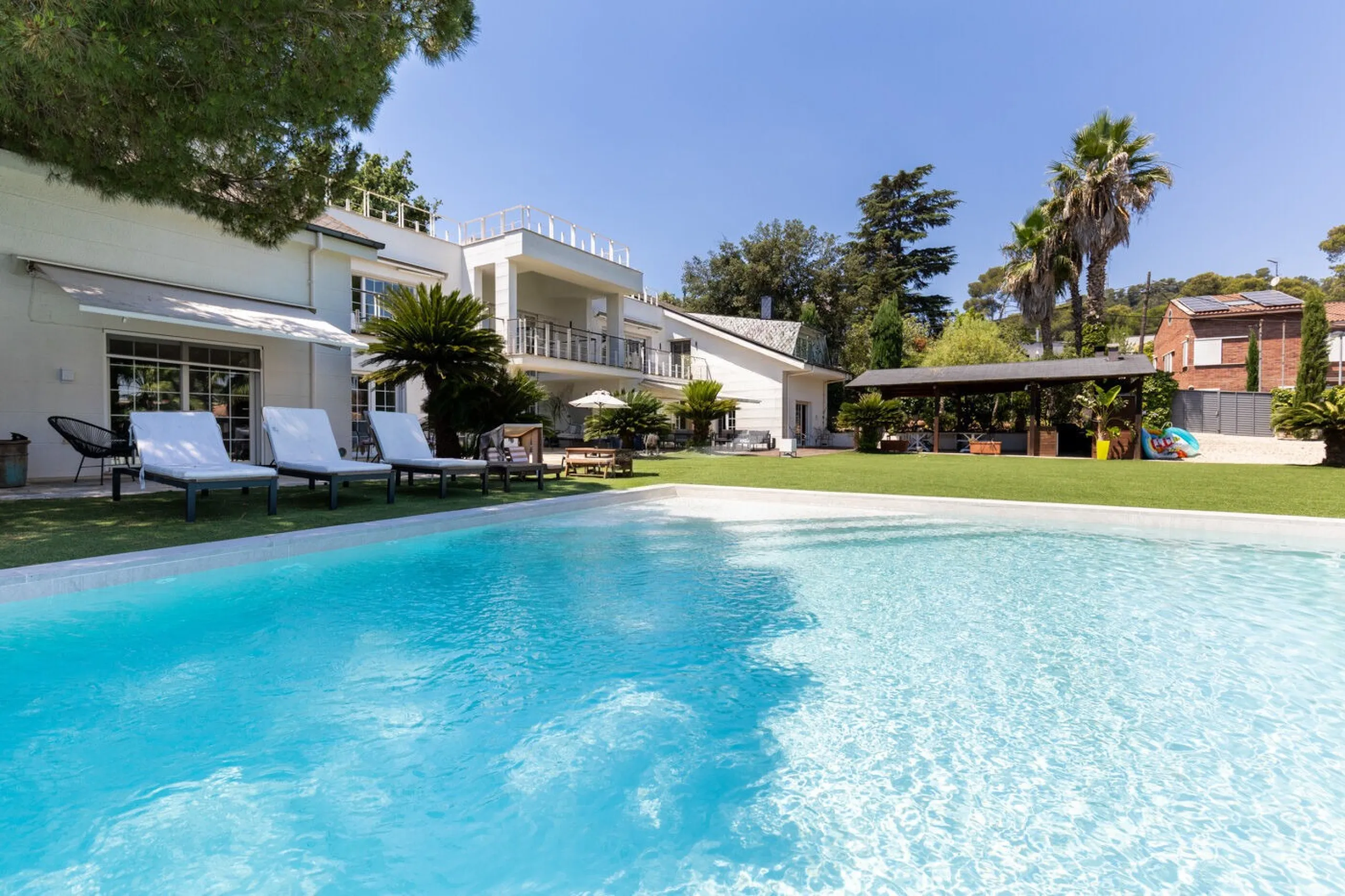 Villa impresionante con vistas panorámicas en Sant Cugat del Valles, Barcelona