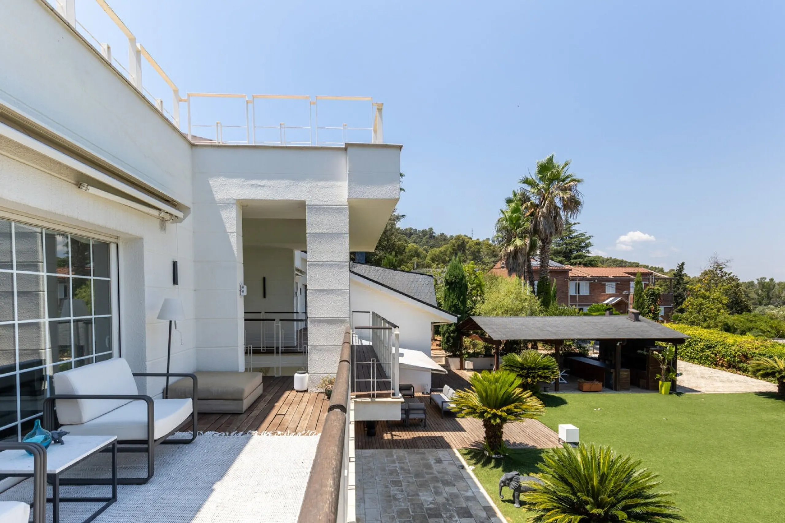 Villa impresionante con vistas panorámicas en Sant Cugat del Valles, Barcelona