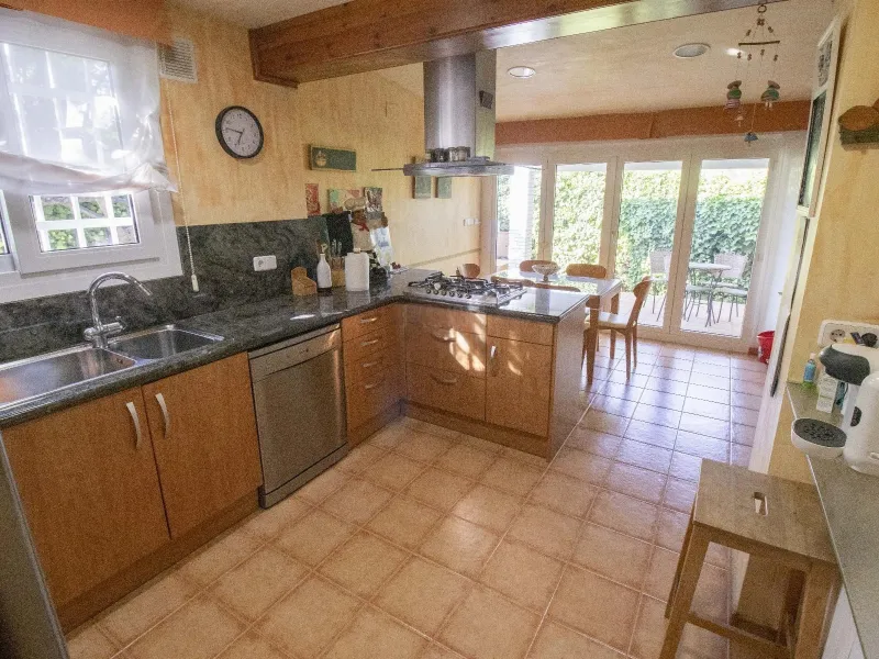 Spacious Family Home with Garden, Terraces and Pool in Coma-Ruga, Costa Dorada