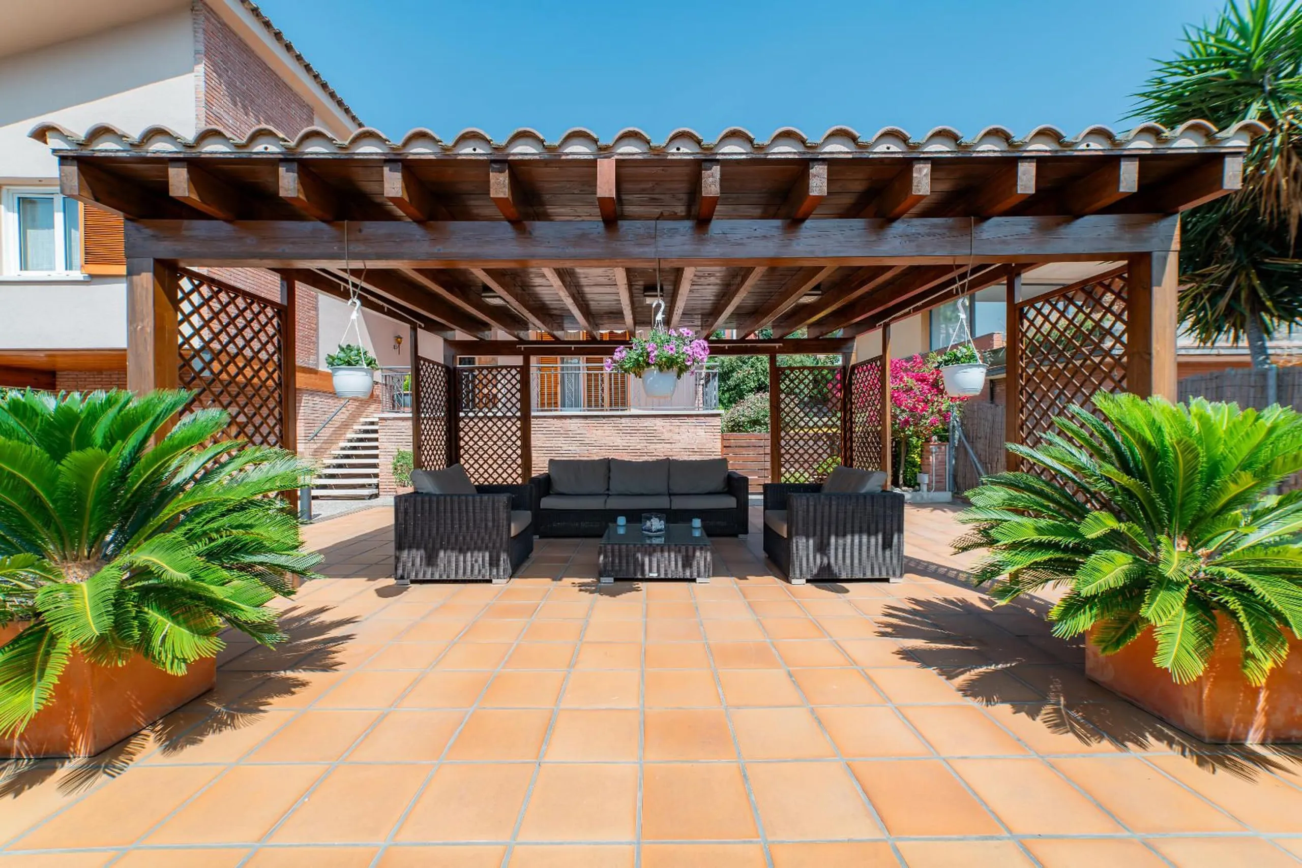 Acogedora casa con piscina y amplio jardín en Arenys de Munt, Barcelona