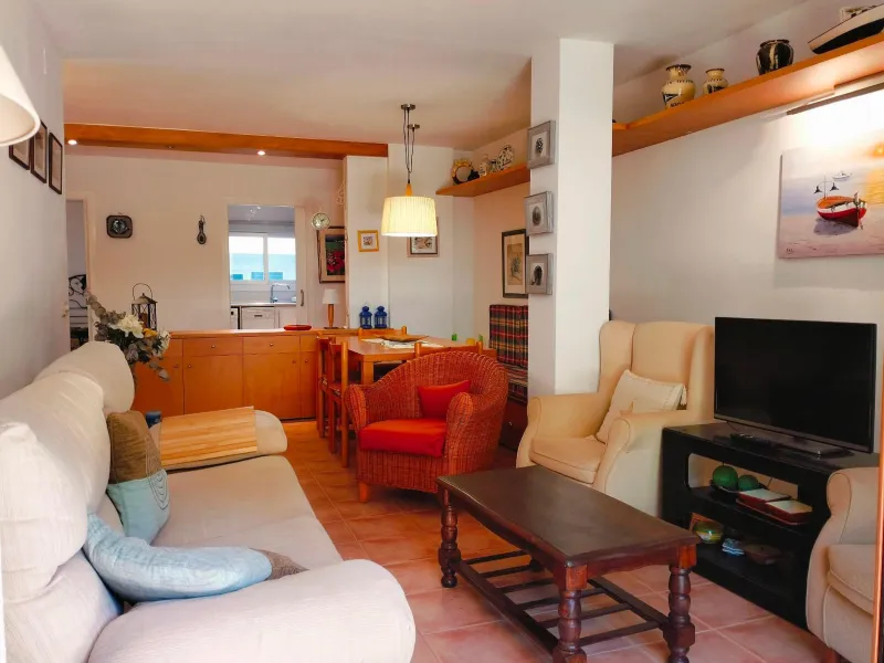 Elegant Apartment with Terrace and Parking in Central Tamariu, Costa Brava