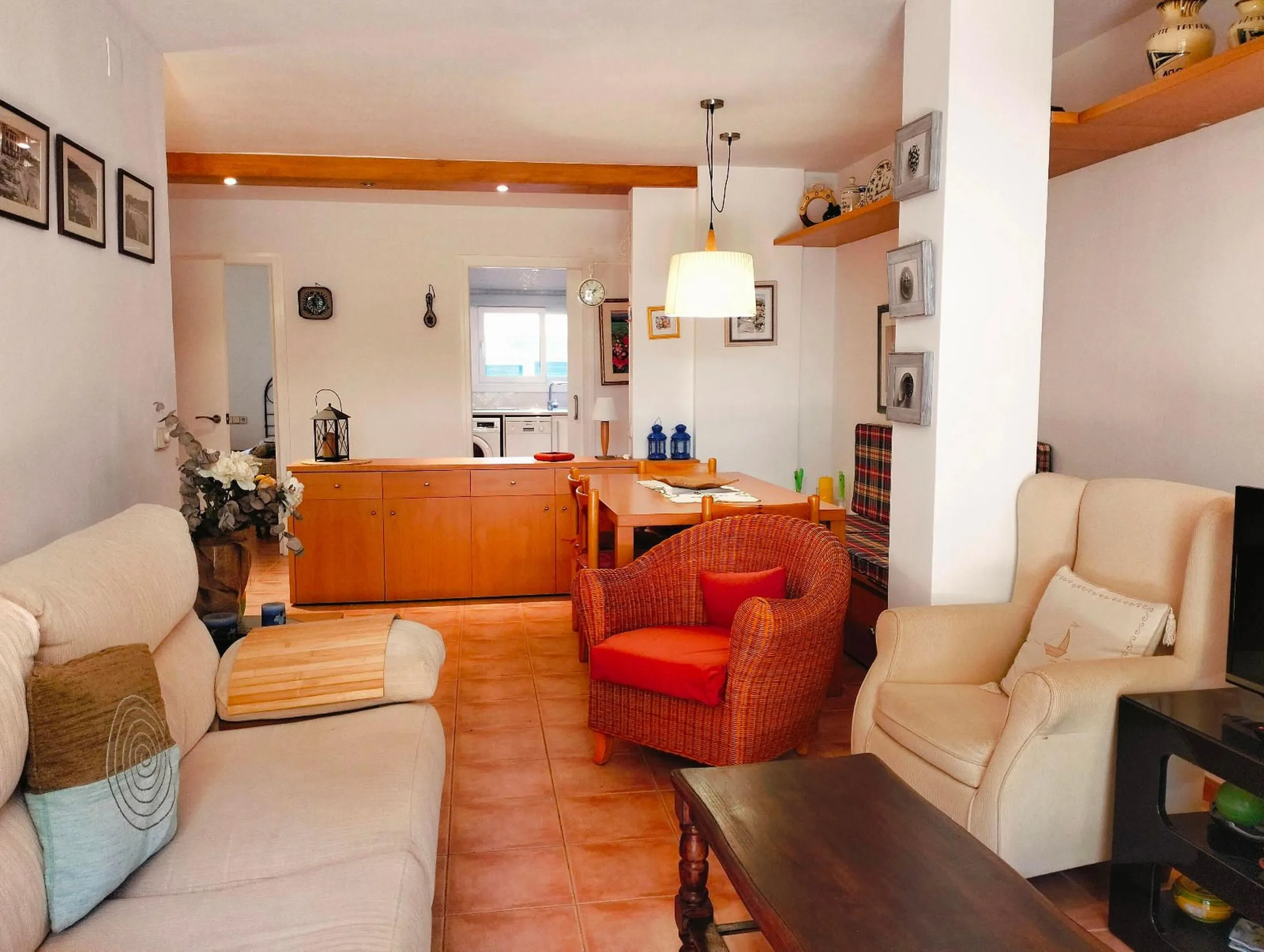 Elegant Apartment with Terrace and Parking in Central Tamariu, Costa Brava
