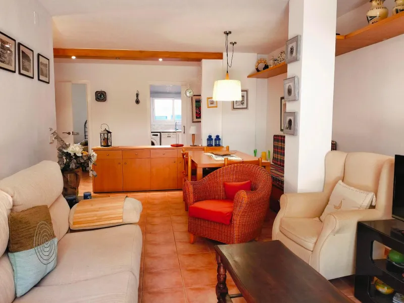 Elegant Apartment with Terrace and Parking in Central Tamariu, Costa Brava