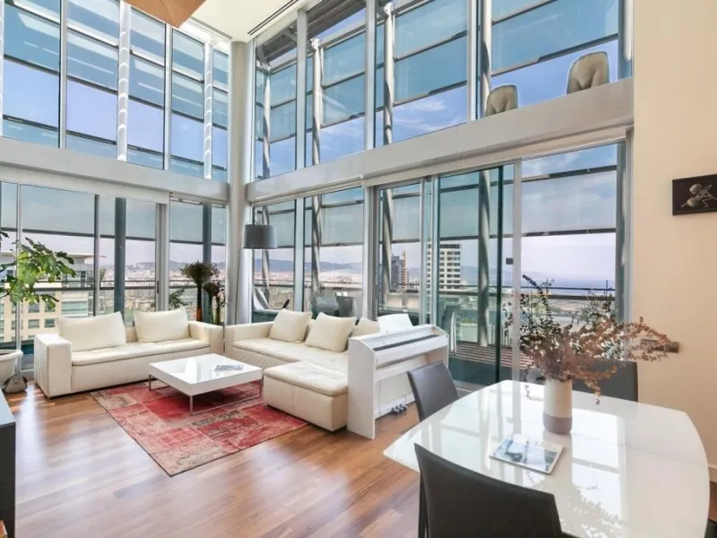 Exclusive Duplex Penthouse with Panoramic Sea Views in Diagonal Mar, Barcelona