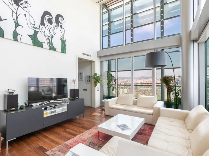 Exclusive Duplex Penthouse with Panoramic Sea Views in Diagonal Mar, Barcelona