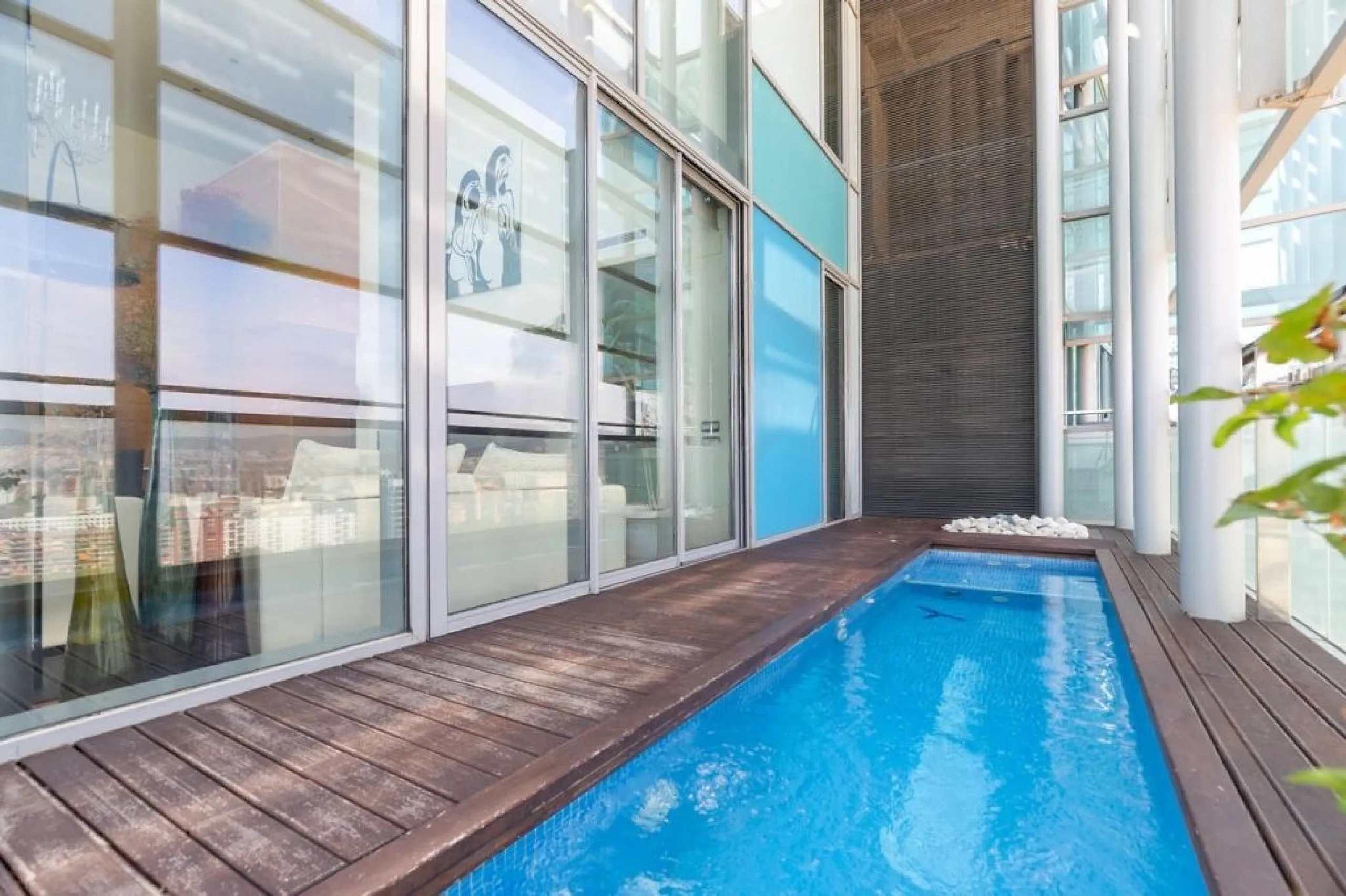 Exclusive Duplex Penthouse with Panoramic Sea Views in Diagonal Mar, Barcelona