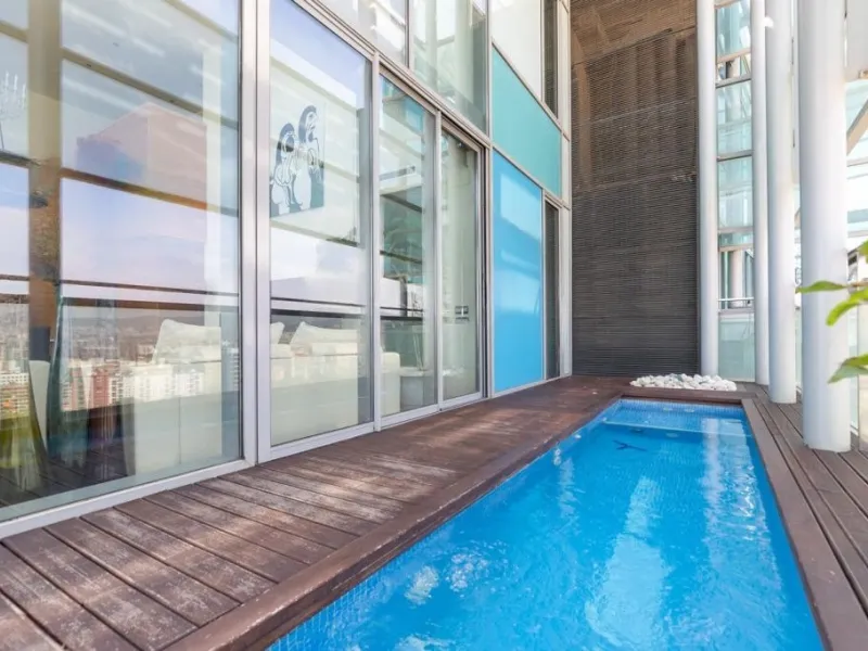 Exclusive Duplex Penthouse with Panoramic Sea Views in Diagonal Mar, Barcelona