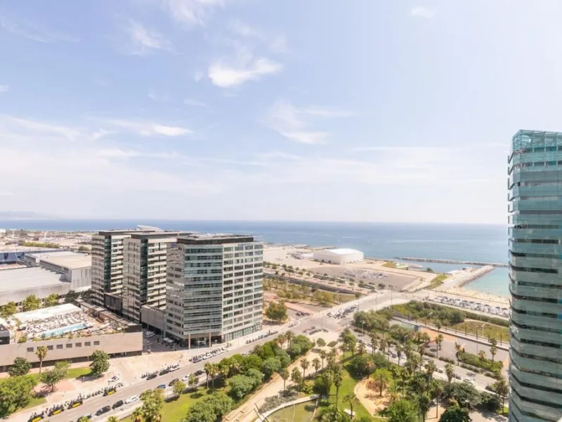 Exclusive Duplex Penthouse with Panoramic Sea Views in Diagonal Mar, Barcelona