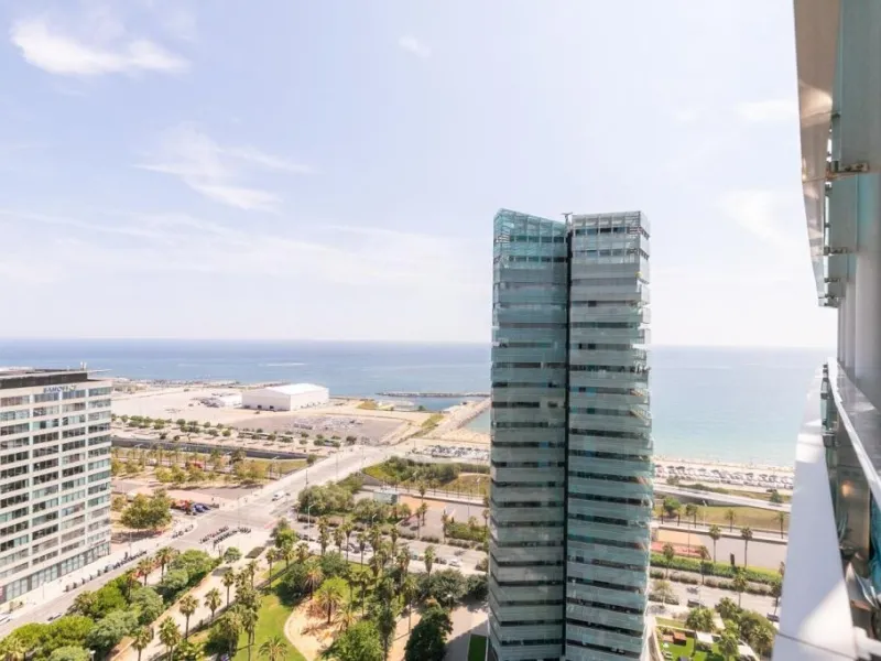Exclusive Duplex Penthouse with Panoramic Sea Views in Diagonal Mar, Barcelona