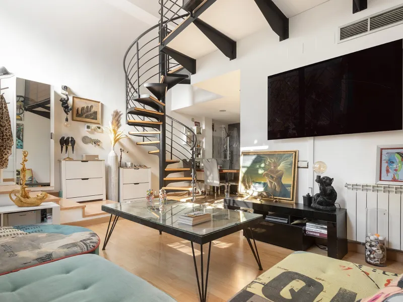 Stylish Bright Duplex with a Terrace in Quiet Les Corts, Barcelona 