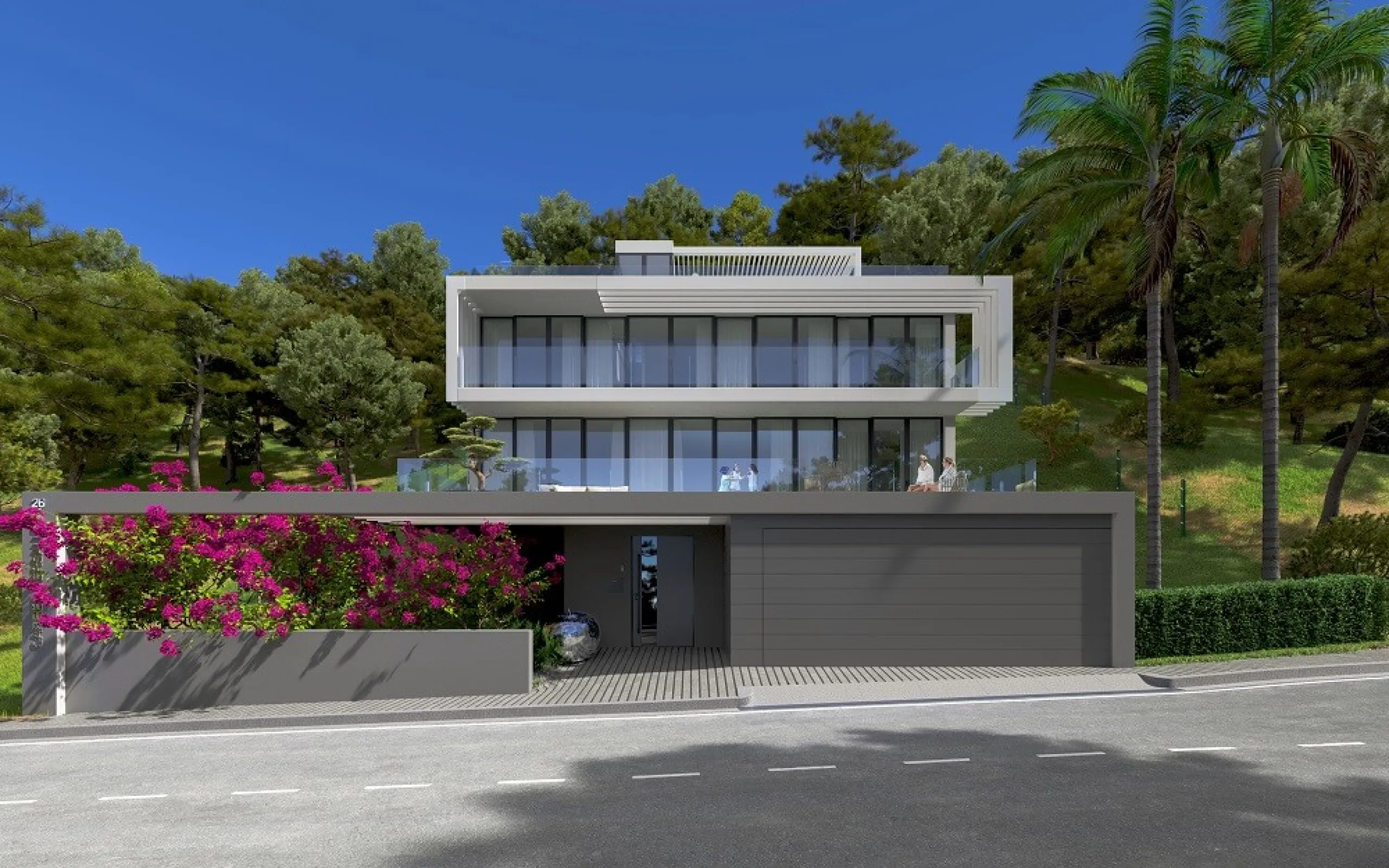 Villas de lujo con vistas al mar en construcción en una zona prestigiosa de Lloret de Mar, Costa Brava