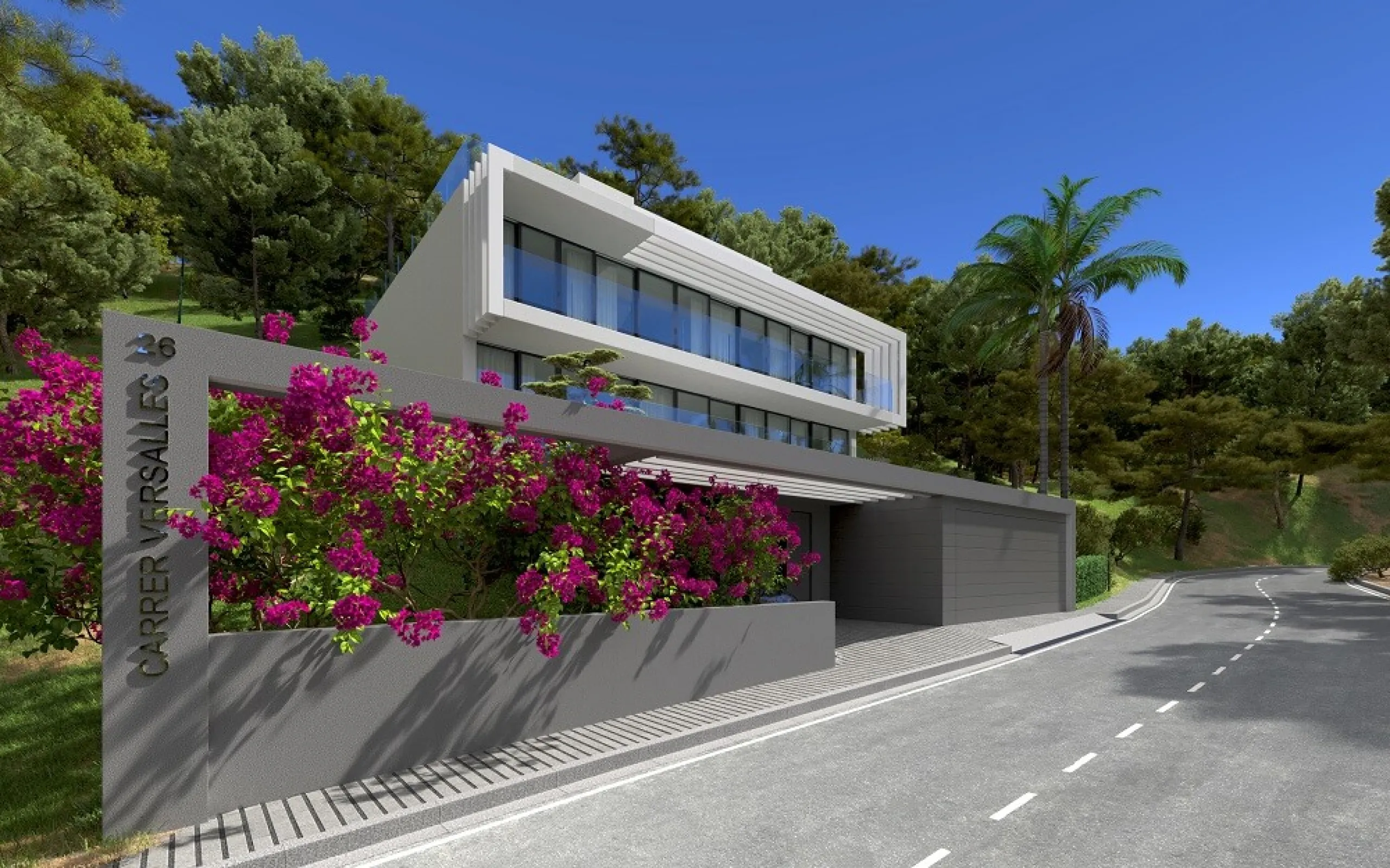 Villas de lujo con vistas al mar en construcción en una zona prestigiosa de Lloret de Mar, Costa Brava