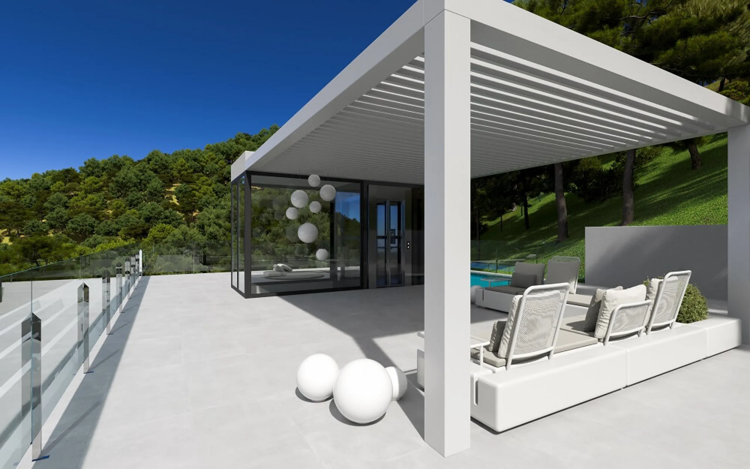 Villas de lujo con vistas al mar en construcción en una zona prestigiosa de Lloret de Mar, Costa Brava