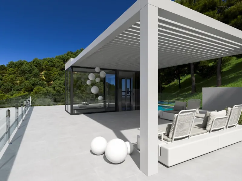 Villas de lujo con vistas al mar en construcción en una zona prestigiosa de Lloret de Mar, Costa Brava