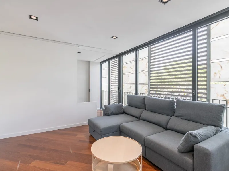 Renovated Apartment with Views of Passeig de Gracia in Eixample, Barcelona