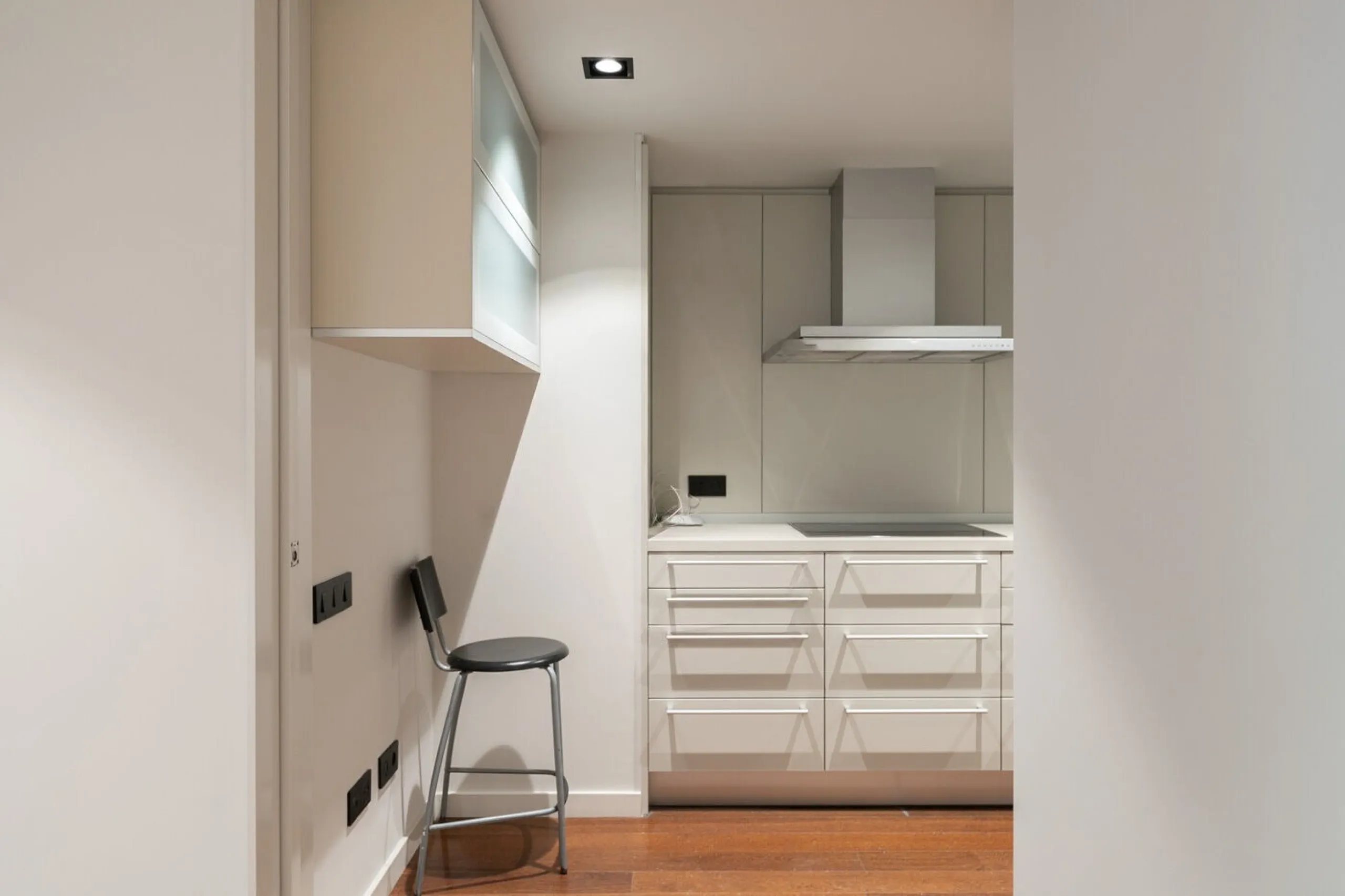 Renovated Apartment with Views of Passeig de Gracia in Eixample, Barcelona