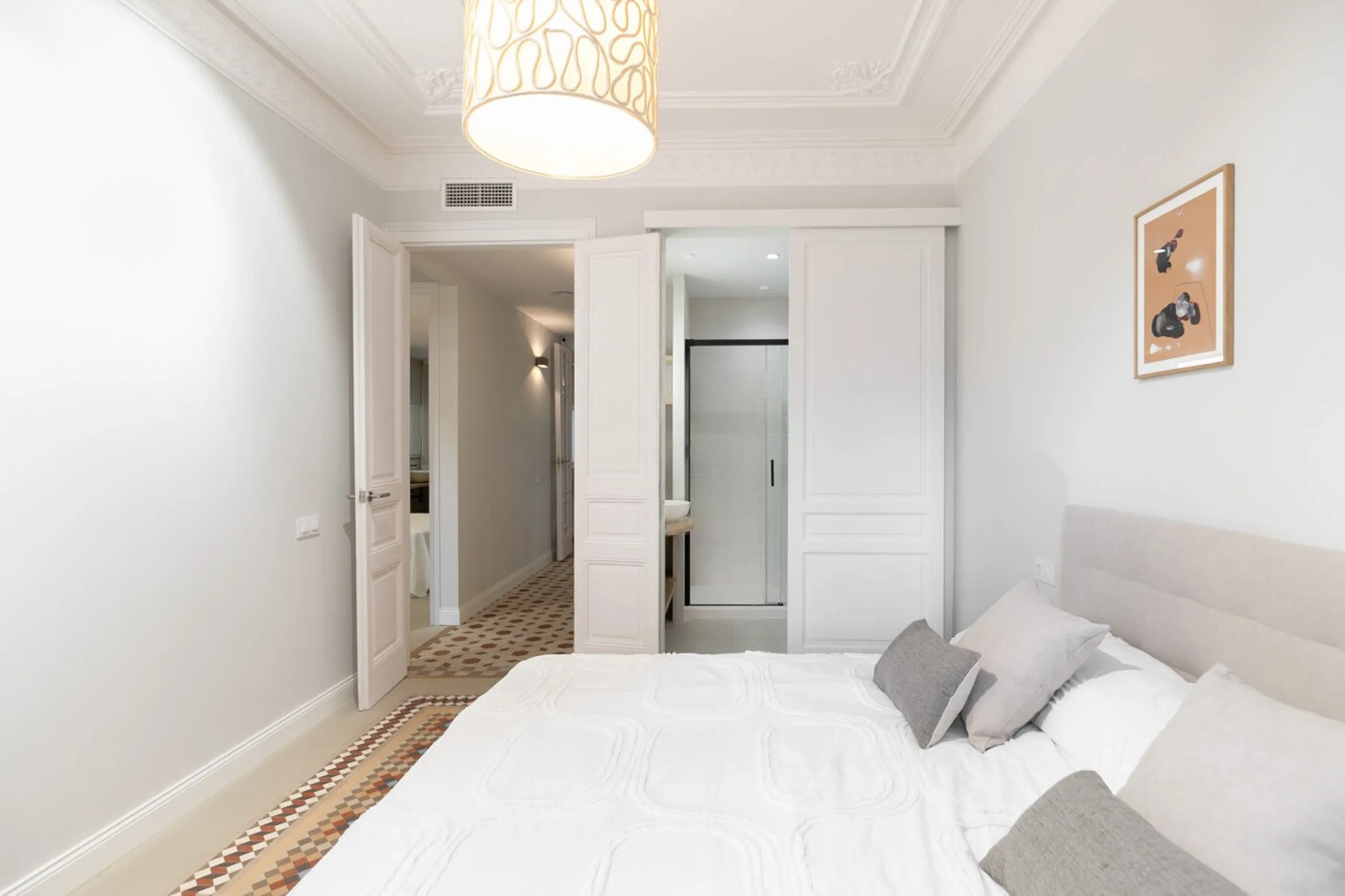 Elegant Renovated Modernist Apartment in Eixample, Barcelona